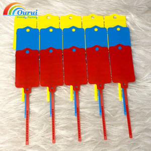 최고 판매 맞춤형 일회용 PVC 자동차 키 라벨 길이 조절 가능 방수 및 작성 가능한 키 태그 - Product Image 5