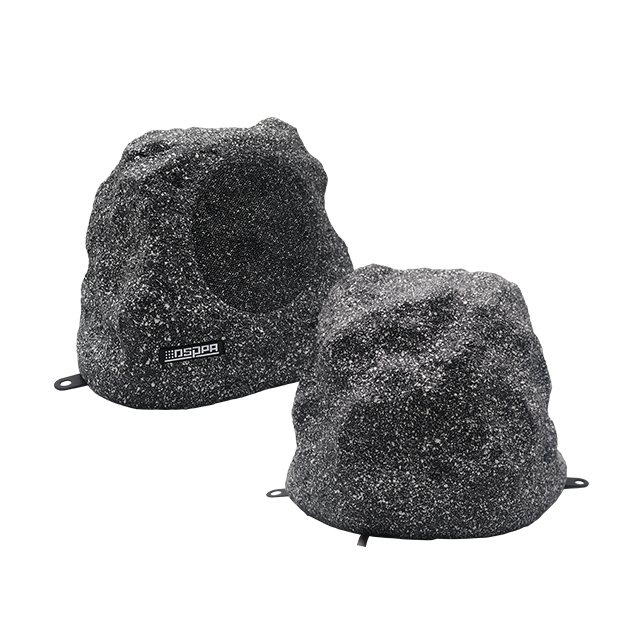 15W Waterproof Outdoor Rock Stone Shaped Passive Garden Speakers
