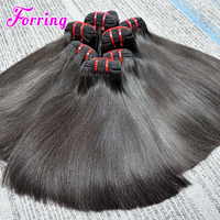 Lots de Cheveux Humains Bruts Non Traités Birmans et Vietnamiens, Extensions de Cheveux Vierges à Cuticules Entièrement Alignées, Vente en Gros