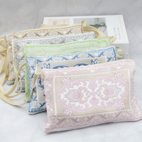 Ensemble de tapis de prière musulman premium 3 pièces à motif floral papillon avec sac portable assorti et compteur de tasbih numérique pour femmes, cadeau islamique
