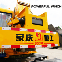 Pabrik Crane China JQCM Crane Mobile Baru 4X2 Sinotruk 5/8/10/12/16Ton Crane Hidrolik Teleskopik untuk Konstruksi