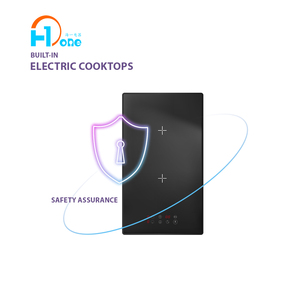 H-one Built-<span class=keywords><strong>In</strong></span> 2 Burner Điện EMC Bếp Cảm Ứng Bếp Bếp Cảm Ứng Với 2 Yếu Tố Trong 30Cm Domino - Product Image 1