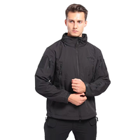 Expédition directe Buraq Outdoor Camping Hiking Sports Stand Collar Winter Fleece Softshell Tactical Camouflage Coat Multicam Windbreaker