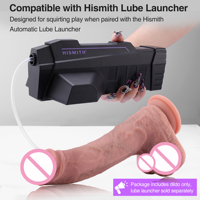 Hismith Dildo réaliste en silicone double densité de 9,99 pouces, jouet sexuel pour adultes, fonction de squirting, système KlicLok, prix d'usine en gros