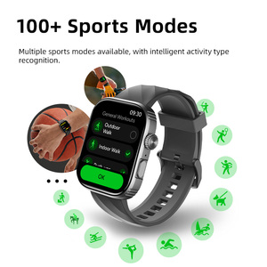 Montre connectée unisexe OEM avec écran OLED, charge magnétique, suivi du rythme cardiaque et du sommeil, étanche IP68, autonomie de <span class=keywords><strong>4</strong></span> jours, design sportif - Product Image 2