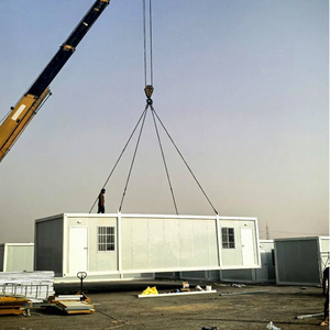 Rumah Kontainer Baja Prefab 20ft 2 Kamar Tidur, Apartemen Modular Lepas Pasang Desain Industrial Buatan Cina - Product Image 1