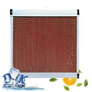 가금류 온실 증발 냉각 패드 산업용 냉각 시스템 증발 냉각 벌집 패드 셀룰로스 패드