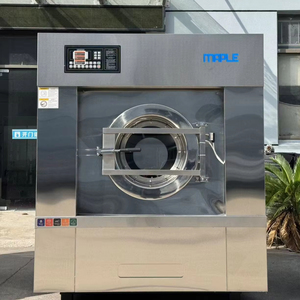 Commercial Hotel Laundry Equipment 25kg Fully Automatic Stainless Steel Industrial Extractor Self-Cleaning Hydraulic Damper-Supp - Product Image 1