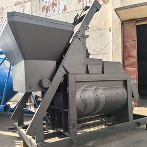 Mezcladora de Cemento y Mortero Eléctrica Horizontal y Vertical JS750, Mezcladora de Hormigón Portátil de Eje, Serie JS750 - Product Image 3