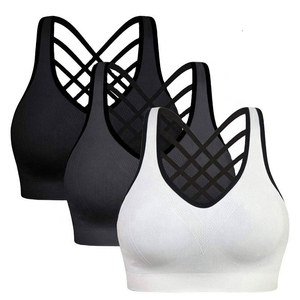 Soutien-gorge de sport de haute qualité pour femmes, sans couture et respirant, vêtements de yoga à bas prix - Product Image 5