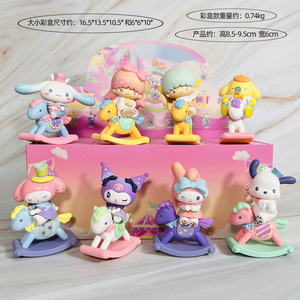 Figura de Anime de <span class=keywords><strong>Kuromi</strong></span> de Sanrio Creativa, de Plástico Laqueado, con Empaque <span class=keywords><strong>Original</strong></span>, Regalo Sorpresa para Niños, Caja Ciega Coleccionable de My Melody - Product Image 6