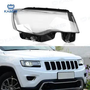 For Jeep Grand Cherokee 2014-2019 Headlight Lens Replacement Cover LEFT+RIGHT