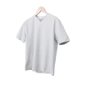 Camiseta de Verano para Hombre, Cuello Redondo, Manga Corta, Color Sólido, con Cuentas, Estilo Vintage, Holgada, Informal, Transpirable - Product Image 5