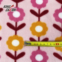 Kingcason Nouveau Style Vente en Gros Échantillons Gratuits 100% Polyester Impression Couleur Personnalisée Micropolaire Sans Boulochage Pour Vêtements/Couverture