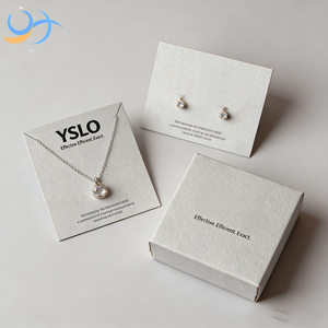 <span class=keywords><strong>Carte</strong></span> <span class=keywords><strong>de</strong></span> présentation <span class=keywords><strong>de</strong></span> bijoux en carton avec logo personnalisé imprimé, couleur Pantone, gaufrage, couleur CMYK, estampage à chaud - Product Image 3