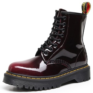 Color-changing red locomotive <b>boots</b> for women classic retro British style short <b>boots</b> men's and women's genuine leather shoes - Product Image 1