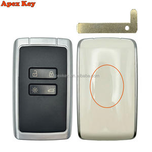 Carcasa de Repuesto para Llave de Coche con Control Remoto de 4 Botones para Renault Megane, Kadjar, Espace, Talisman, Cubierta Inteligente sin Llave - Product Image 1