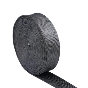 극한 조건을위한 고온 탄소 섬유 꼰 슬리브 짠 슬리브 - Product Image 2