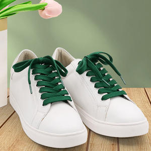 Cordones Planos de Poliéster Personalizables de 9-10 mm de Ancho para Calzado Deportivo Casual, Alta Calidad, Múltiples Colores Disponibles en Pares - Product Image 5