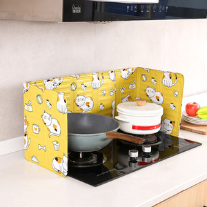 Deflettore per spruzzi d'olio per uso domestico pellicola di alluminio piastra deflettore per olio cucina foglio di alluminio deflettore per olio fornello a <span class=keywords><strong>gas</strong></span> piastra di isolamento termico - Product Image 4