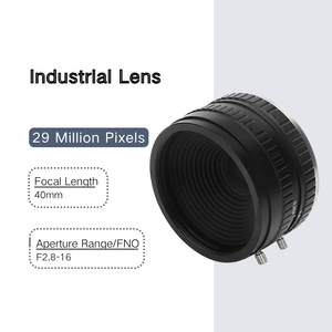 Objectif industriel grand format à focale fixe 29MP <span class=keywords><strong>40mm</strong></span> F2.8 monture F pour vision industrielle et électronique grand public - Product Image 1