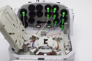 Caja de Terminación de Fibra Óptica FTTH Preterminada IP65, Caja de Terminación de Fibra Óptica de 16 Núcleos, Cajas NAP - Product Image 6