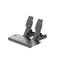 Pedales de Simulación de Carreras MOZA SRP2 RS098 con Celda de Carga, Juego de Pedales Dobles (Acelerador y Freno) para Simulador de Carreras de PC