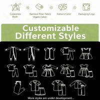 Mutter-Kind-Partnerlook Gestreifte Pyjamas mit Reverskragen, Langen Ärmeln und Knopfleiste Vorne, Familien-Nachtwäsche-Set für Mama und Baby