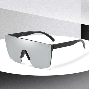 Kenbo-Lunettes de soleil de cyclisme en plein air de haute qualité, surdimensionnées, monobloc, monobloc, blanches, protection solaire, 2021 - Product Image 6