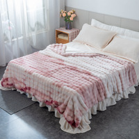 Couverture multifonctionnelle imperméable HongYa A-Face 300G B-Face 230G, couleur unie, utilisable en toutes saisons