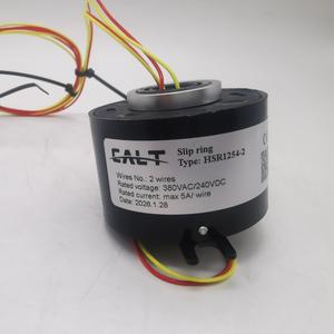 12mm leitfähiger Schleifring mit 5A Kollektor ring Hohlwelle Rotierende Draht kontakte Elektrische Kontakte und Kontakt materialien - Product Image 2