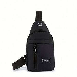 Mochila Táctica Deportiva Pequeña Unisex para Adolescentes, con Logotipo Personalizado, de Nailon, Impermeable, para Exteriores, Bolso Bandolera Cruzado para Hombre - Product Image 4