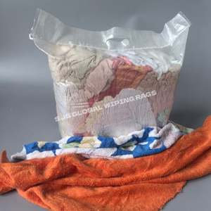 Trapos de Limpieza de Colores Variados, 10 kg, 100% Algodón Reciclado, Solución Industrial para Limpieza - Product Image 1