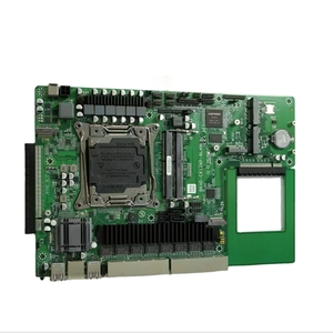 Placa-mãe BKHD Intel Xeon E5- V3/V4 PCIE8X PCIE16X 8 LAN 2 <span class=keywords><strong>DDR4</strong></span> 2 M.2 NVME C612 LGA2011-3 Firewall Soft Router Server X86 - Product Image 1