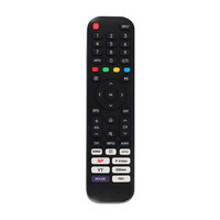 Télécommande universelle à code fixe ES-RM077-4 compatible avec les téléviseurs LED Hisense, Smart LCD HDTV