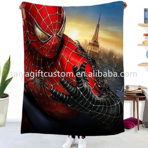 Nome personalizzato <span class=keywords><strong>Thor</strong></span> coperte Fleece traveling Avengers Super Hero regali di compleanno anniversario decorazione della casa coperta del fumetto - Product Image 2