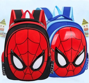 SpiderMans <span class=keywords><strong>3D</strong></span> Hard-Shell impermeable Nylon diseño de dibujos animados <span class=keywords><strong>mochila</strong></span> de escuela primaria para niños niñas Unisex - Product Image 1