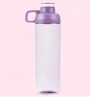 Couleurs et logo personnalisés sans Bpa 800ML 28oz Bouteille d'eau en plastique Tritan de gymnastique avec couvercle à large ouverture