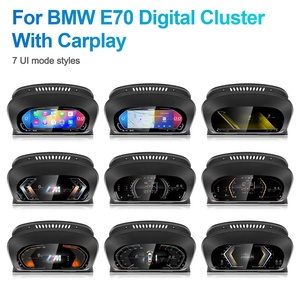 Para BMW X5 E70 2006-2013, Pantalla Digital de 12.3 Pulgadas para el Panel de Instrumentos, Auto Carplay, Velocímetro LCD, Tacómetro, Pantalla Fantasma - Product Image 5