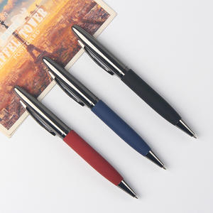Stylo à bille promotionnel en métal couleur canon de fusil avec logo personnalisé pour cadeau - Product Image 2