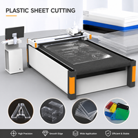 Machine de découpe de feuilles de plastique à couteau vibrant CNC pour PP, PE, PVC et découpe de formes personnalisées