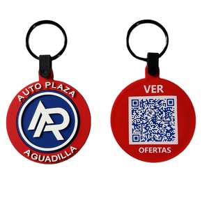Llavero Promocional de PVC, Llavero con Logotipo Personalizado, Llavero con Código QR, Llavero de PVC Suave con Logotipo de Código QR Personalizado - Product Image 4
