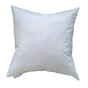 Goose duck feather down pillow insert King queen wholesale sofa cushion insert 45x45 winter cushion decorative cushion