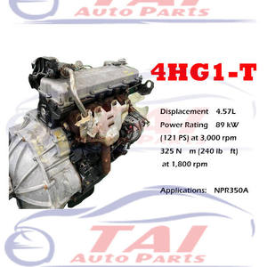 เครื่องยนต์ดีเซล 4HG1T ของแท้ ประกอบเสร็จสมบูรณ์ สำหรับรุ่น 350A - Product Image 4