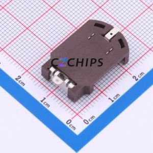 BS-08-B2AL027 Button & Strip Battery Connector SMD Connector Battery Holder CR2032 Phosphor Bronze - Product Image 2