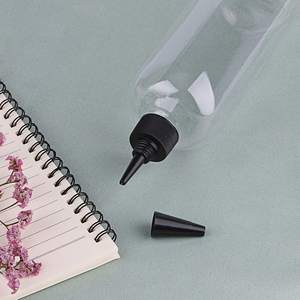 30ml 50ml 60ml 80ml 120ml for PE <b>Plastic</b> Dropper Cap <b>Squeeze</b> Applicator Hair Oil <b>Bottle</b> with Screen Printing Customization - Product Image 4