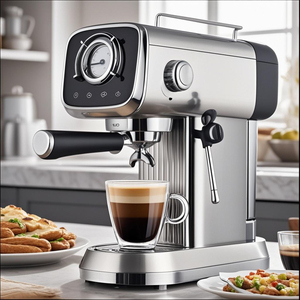 Máquina de café expreso comercial de venta caliente del proveedor de fábrica directa semiautomática para hoteles hogar RV eléctrico al aire libre - Product Image 6