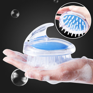 Cepillo de masaje para el cuero cabelludo, peine de silicona para limpieza del cuero cabelludo, para el cuidado y alivio del cabello - Product Image 3