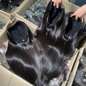 Peluca de Cabello Humano Indio Virgen con Encaje HD, 100% Sin Pegamento, Peluca Completa de Encaje con Cutícula Alineada, Pelucas con Frente de Encaje para Mujeres Negras - Product Image 4