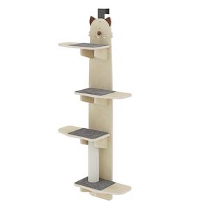 Plataforma de Salto para Gatos de Madera Maciza, Grande, Clásica y Moderna, para Colgar en la Puerta, Duradera, Segura, No Ocupa Mucho Espacio - Product Image 5